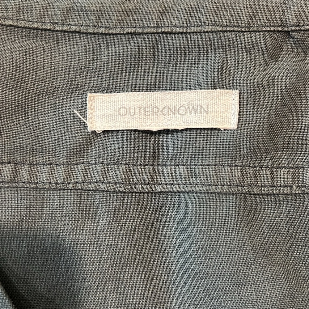 Outerknown Retrograde Linen Jumpsuit - Size Small - image 4